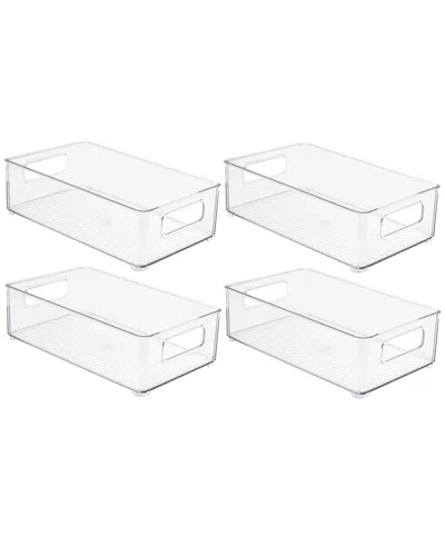 Sorbus Set Of 4 Fridge Bins In Nocolor