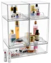 Sorbus Set Of 5 Acrylic Makeup Pull-out Storage Containers In Multi