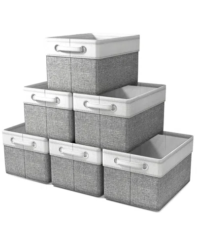 SORBUS SORBUS SET OF 6 FABRIC STORAGE BINS