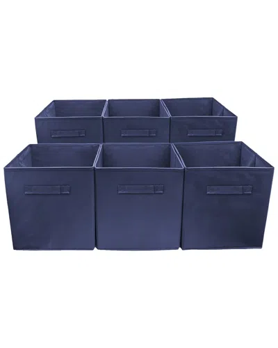 SORBUS SORBUS SET OF 6 FOLDABLE STORAGE CUBE BASKET BIN