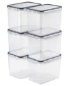 Sorbus Set Of 6 Food Storage Containers