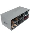 Sorbus Grey Shoe Bin