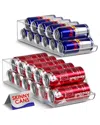 Sorbus Skinny Soda Can Organizer For Refrigerator