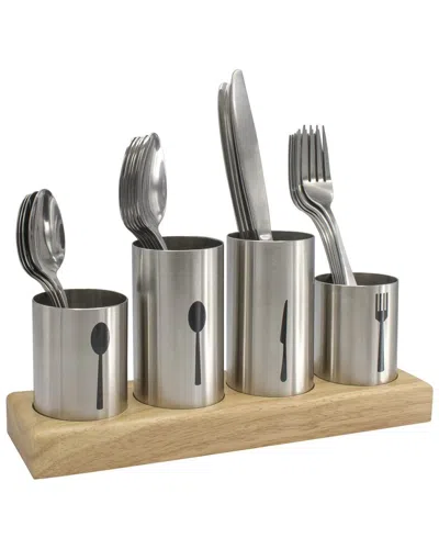 Sorbus Stainless Steel Flatware Organizer Caddy