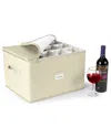 Sorbus Stemware Storage Cases -quilted Wine Glass