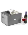 Sorbus Stemware Storage Cases -quilted Wine Glass
