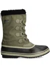 Sorel 1964 Pac Faux Shearling Trim Waterproof Snow Boot In Green
