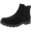 Sorel 2028251010 Mens Two Tone Leather Chelsea Boots In Black