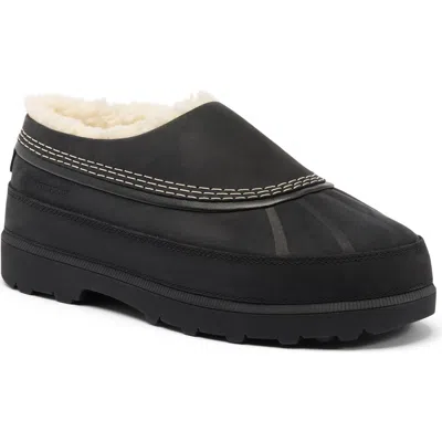 Sorel Ambler Fireside Waterproof Slip-on In Black