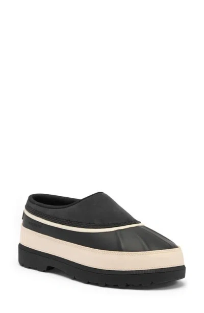 Sorel Ambler™ Waterproof Clog In Black/dark Stone