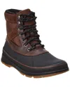 SOREL SOREL ANKENY II WATERPROOF LEATHER & CANVAS BOOT