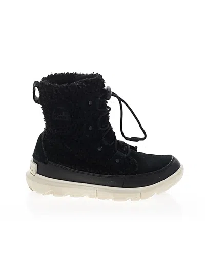 Pre-owned Sorel Ankle Boots In Black