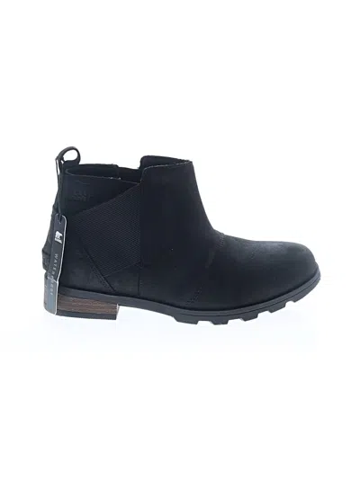 Pre-owned Sorel Ankle Boots In Black