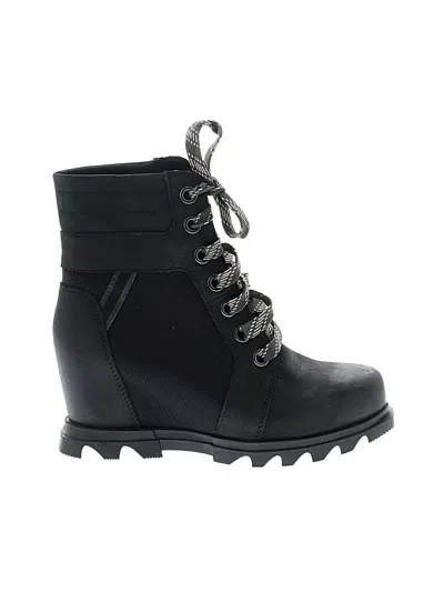 Pre-owned Sorel Ankle Boots In Black