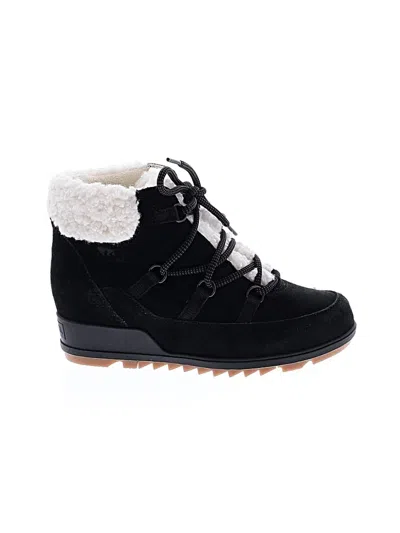 Pre-owned Sorel Ankle Boots In Black