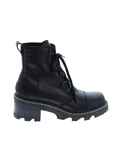 Pre-owned Sorel Ankle Boots In Black