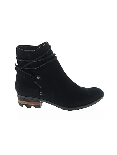 Pre-owned Sorel Ankle Boots In Black