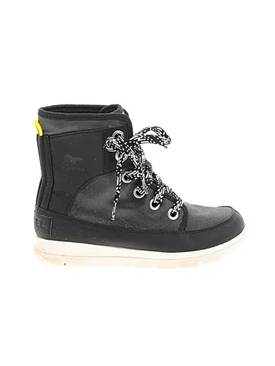 Pre-owned Sorel Ankle Boots In Black