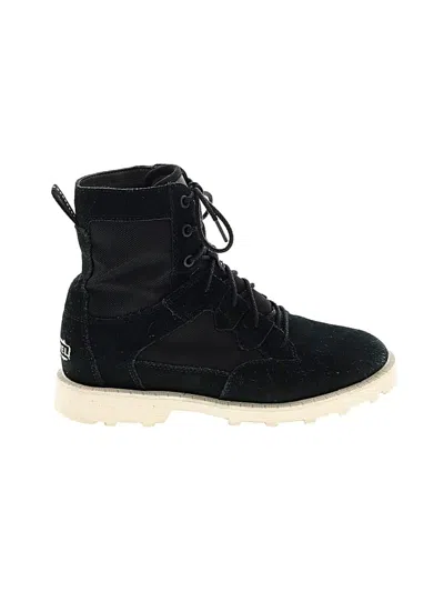 Pre-owned Sorel Ankle Boots In Black