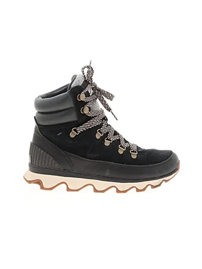 Pre-owned Sorel Ankle Boots In Black
