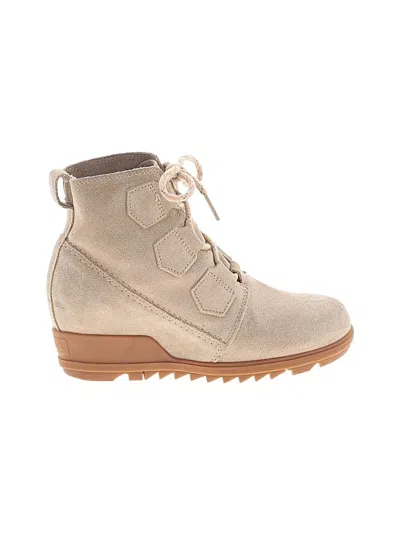 Pre-owned Sorel Ankle Boots In Brown