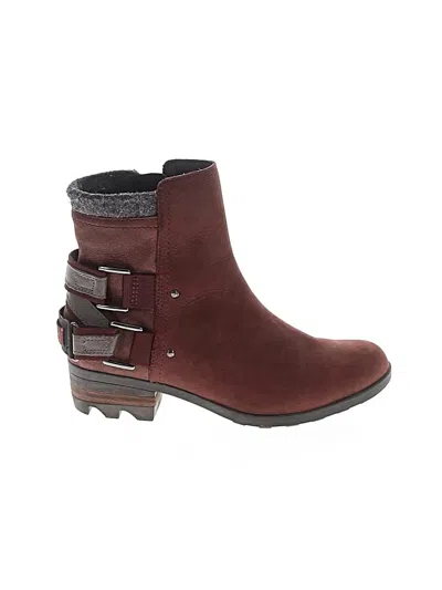 Pre-owned Sorel Ankle Boots In Brown