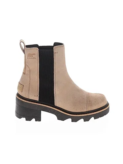 Pre-owned Sorel Ankle Boots In Brown