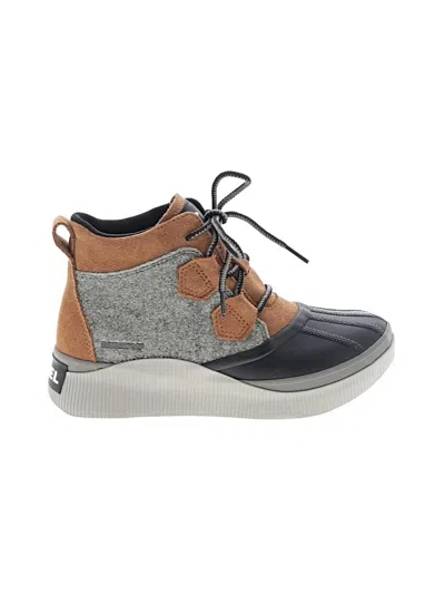 Pre-owned Sorel Ankle Boots In Brown