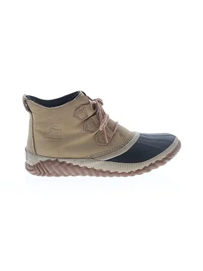 Pre-owned Sorel Ankle Boots In Brown