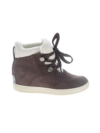 Pre-owned Sorel Ankle Boots In Brown