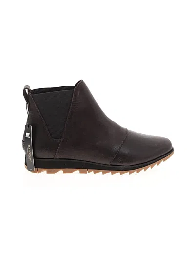 Pre-owned Sorel Ankle Boots In Brown
