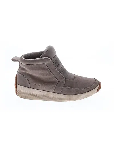 Pre-owned Sorel Ankle Boots In Gray