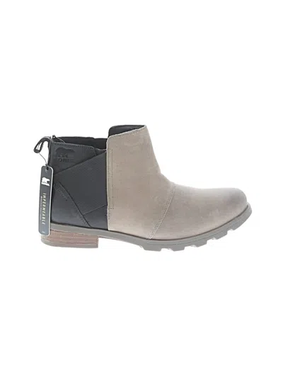 Pre-owned Sorel Ankle Boots In Gray