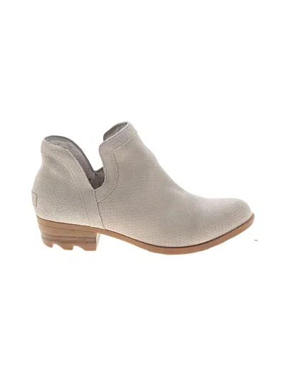 Pre-owned Sorel Ankle Boots In Gray