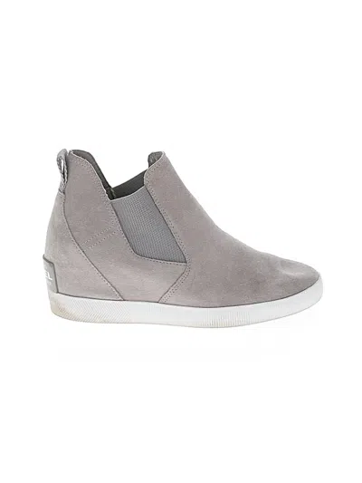 Pre-owned Sorel Ankle Boots In Gray