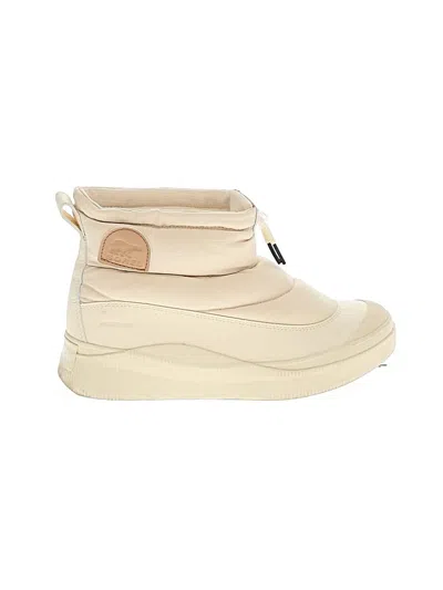 Pre-owned Sorel Ankle Boots In Ivory