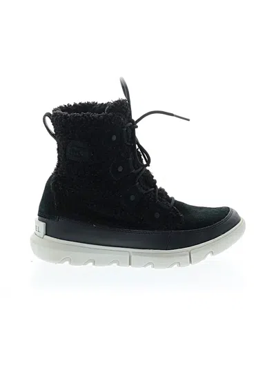 Pre-owned Sorel Boots In Black