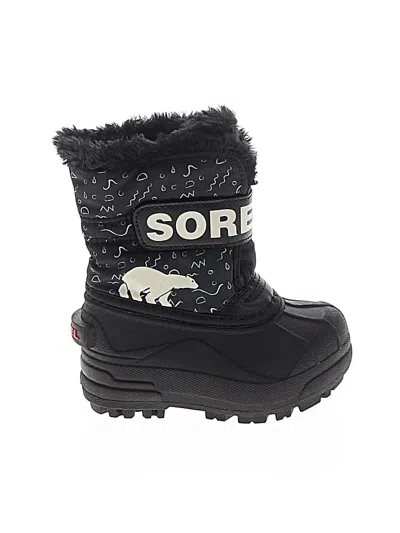 Pre-owned Sorel Kids' Boots In Black