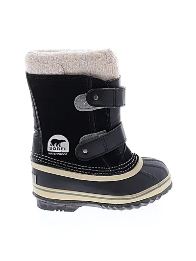 Pre-owned Sorel Kids' Boots In Black