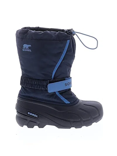 Pre-owned Sorel Kids' Boots In Blue