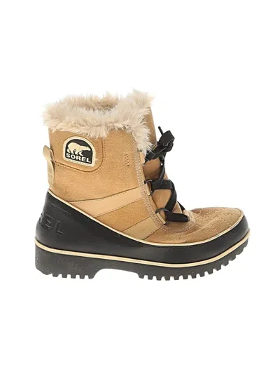 Pre-owned Sorel Boots In Brown