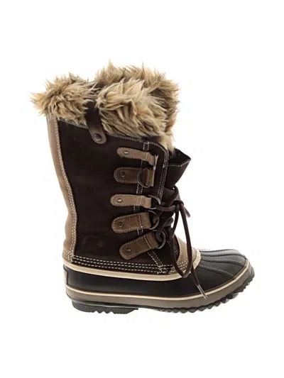 Pre-owned Sorel Boots In Brown