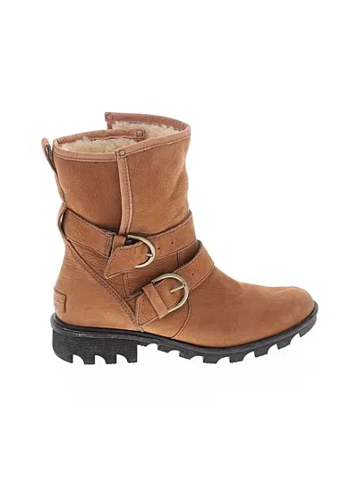Pre-owned Sorel Boots In Brown