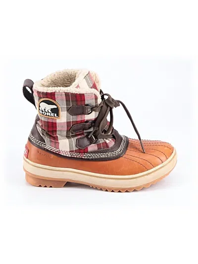 Pre-owned Sorel Boots In Brown
