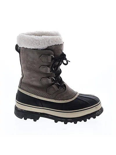 Pre-owned Sorel Boots In Gray