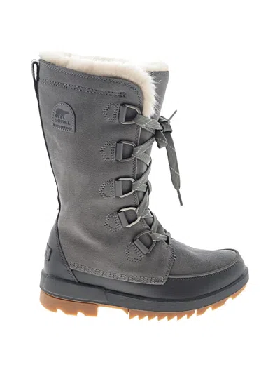 Pre-owned Sorel Boots In Gray