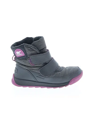 Pre-owned Sorel Kids' Boots In Gray