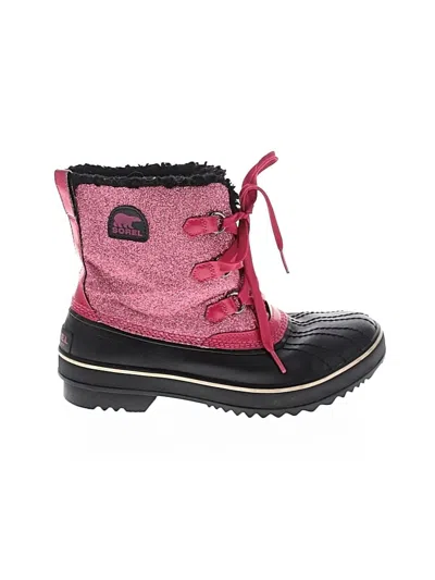 Pre-owned Sorel Boots In Pink