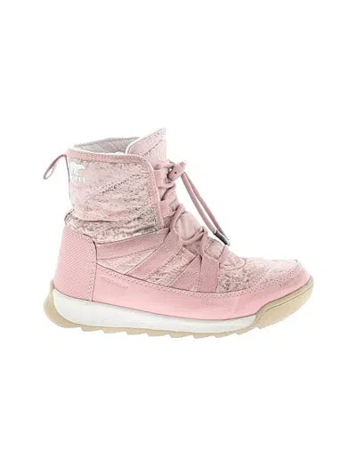 Pre-owned Sorel Kids' Boots In Pink