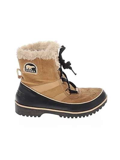Pre-owned Sorel Boots In Tan
